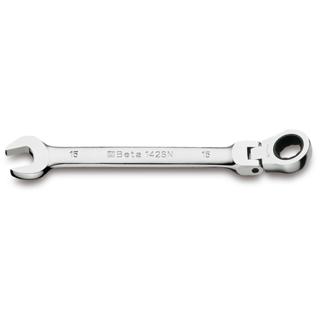 BETA Swivel End Ratchet Comb Wrench, 10mm 001420210